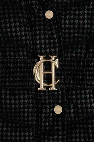 Arosa Jacket Black Mini Flock