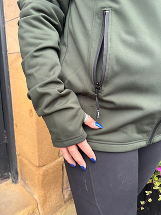 SWAZI STALKER HOODED JACKET OLIVE