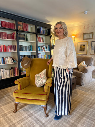 PALATO SWEATER IN ECRU