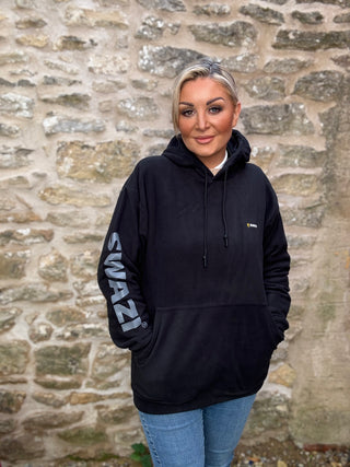Swazi Clansman Microfleece Hoodie BLACK