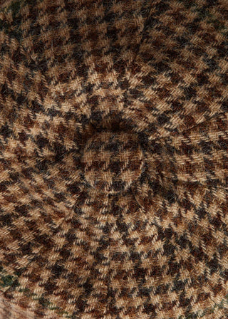 Baker Bot Tweed Cap Hailes Green Tweed