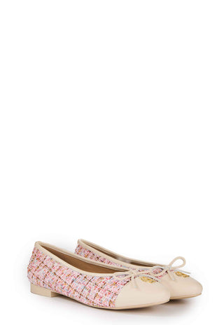 Ballet Shoe Pink Sparkle Boucle