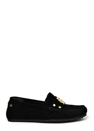 The Driving Loafer Black
