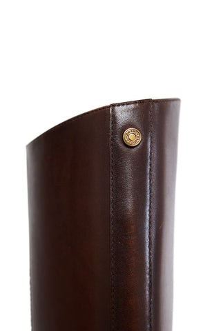 Bridle Flat Boot Chocolate