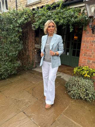 BLAZER IN LIGHT BLUE