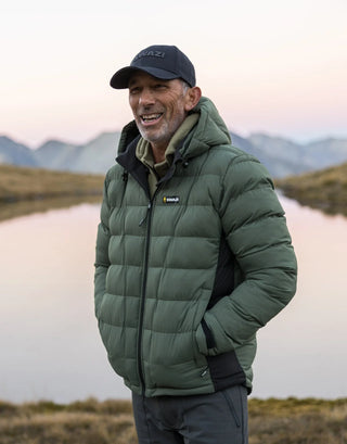 Swazi Puffadder Men's Puffer Jacket OLIVE