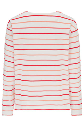 Ladies Causeway II Top - Coral & Poppy St