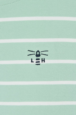 Ladies Causeway II Top - Soft Pistachio Stripe