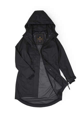 Chartwell Rain Parka in Black