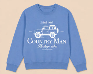 Landy Beach Club Sweater Blue