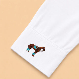Polo Pony Oxford Shirt White