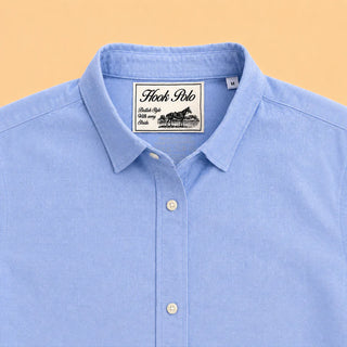 Ladies Lobster Oxford Shirt - Blue