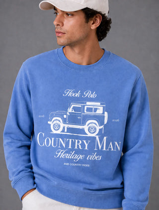 Landy Beach Club Sweater Blue