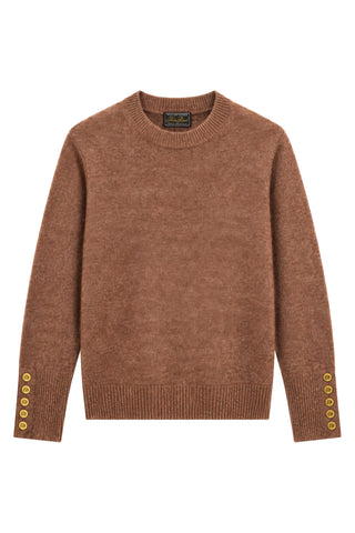 TORI CREW NECK KNIT - LATTE