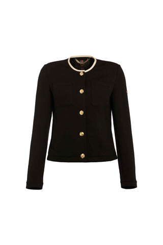 Chloe Jersey Jacket Black