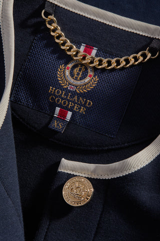 Chloe Jersey Jacket Ink Navy
