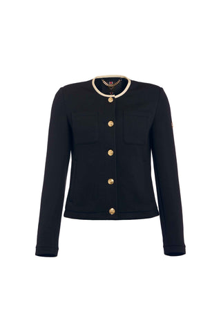 Chloe Jersey Jacket Ink Navy