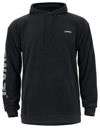 Swazi Clansman Microfleece Hoodie BLACK
