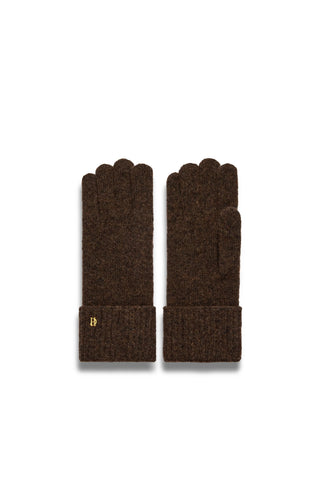 CLASSIC LOGO GLOVE - CHOCOLATE