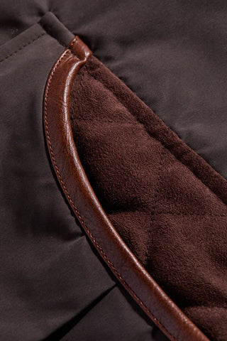 Clay Vest in Chocolate