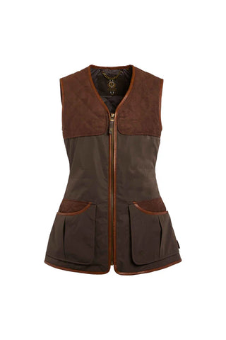 Clay Vest in Chocolate