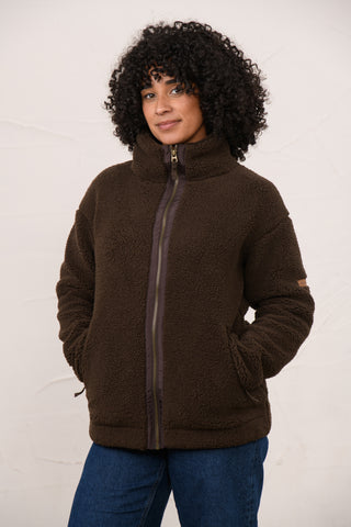 Ladies Cobh Fleece - Cocoa