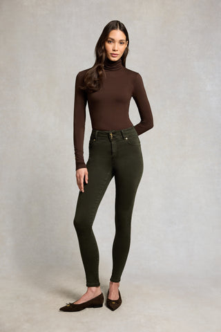 CONTOUR SKINNY JEAN - DARK PINE