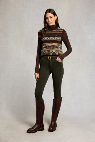 CONTOUR SKINNY JEAN - DARK PINE