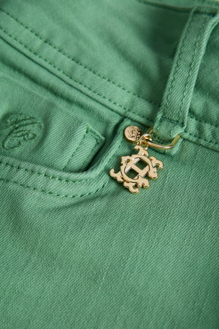 CONTOUR SKINNY JEAN IN COURT GREEN