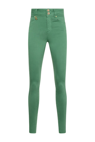CONTOUR SKINNY JEAN IN COURT GREEN