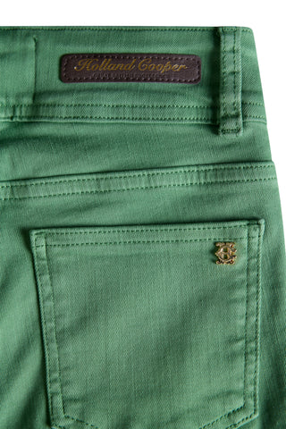 CONTOUR SKINNY JEAN IN COURT GREEN