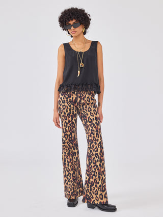 Cosmic Cat Flare Jeans