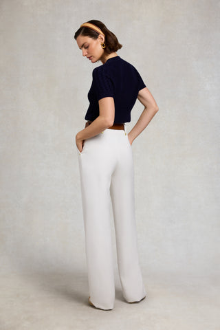 COTSWOLD SHORT SLEEVED CARDIGAN INK NAVY