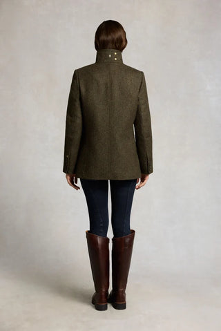 Country Classic Jacket Dark Green Herringbone