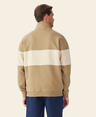 Heritage 1/4 Zip Sweatshirt  - Aubergine