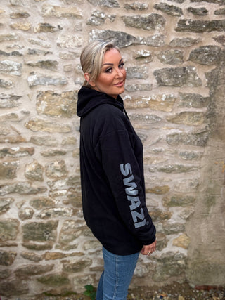 Swazi Clansman Microfleece Hoodie BLACK