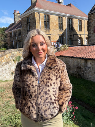 Connie Jacket in Chocolate Chip