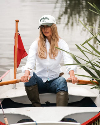 Ladies White Oxford Shirt