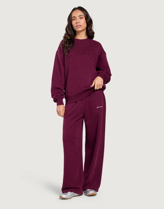 Daily Relaxed Fit Crewneck - Cherry Crush