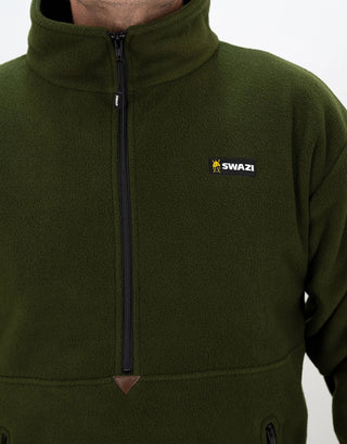 Swazi Doughroaster Fleece Jumper Olive
