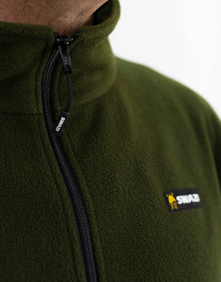Swazi Doughroaster Fleece Jumper Olive