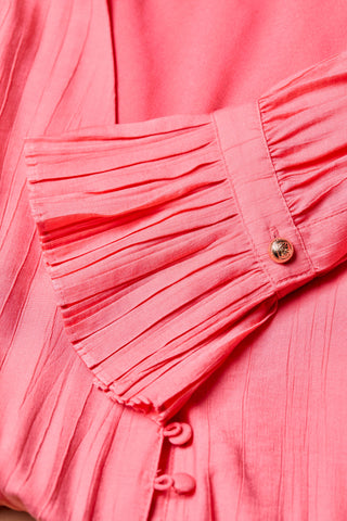 Phoebe V-Neck Maxi Dress Coral