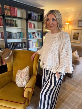 PALATO SWEATER IN ECRU