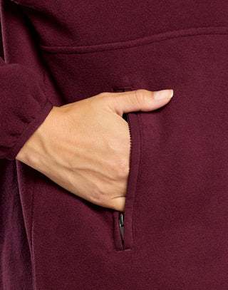 Polar Half Zip Fleece - Cherry Crush