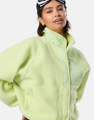 Horizon Layer Up Full Snap Lime Sorbet