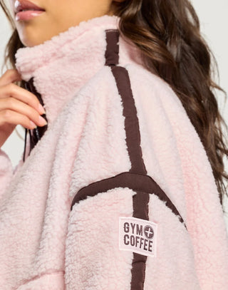Industry Fleece Half Zip - Ballet Pink