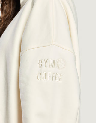 Sierra Half Zip Sweatshirt - Ecru