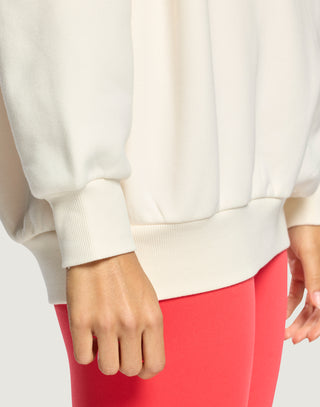 Sierra Half Zip Sweatshirt - Ecru