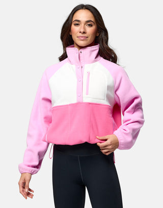Snap Polar Fleece Cotton Candy
