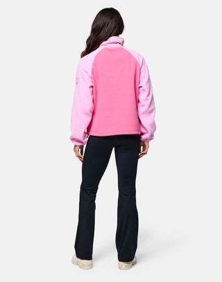 Snap Polar Fleece Cotton Candy